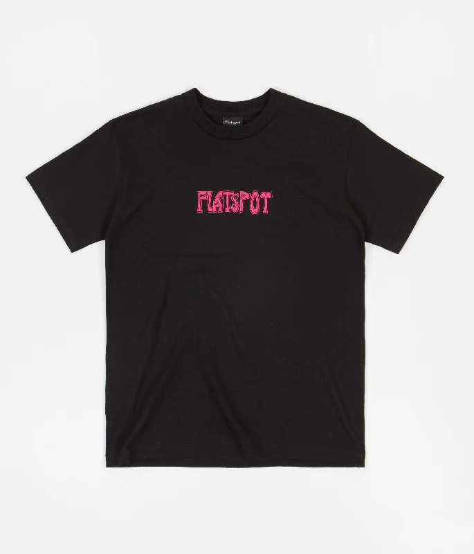 flats with premium location-Flatspot Bucknasty T-Shirt - Black