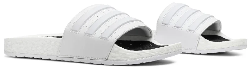 Cooling cotton mules-Adidas Adilette Boost White