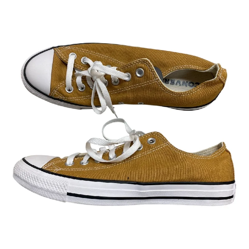 Athletic shoes with smooth padding-Shoes Sneakers By Converse In Yellow, Size: 10.5