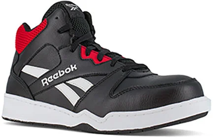 Athletic shoes for young sports-Reebok RB4132 - Men's Composite Toe Hi-Top Retro Athletic