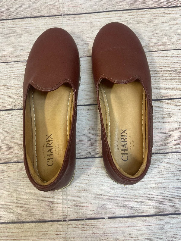 affordable flats for retirees-Shoes Flats By Cma In Brown, Size: 7.5