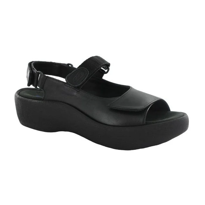 Sandals for tropical comfort-Wolky Women's Jewel Sandal - Black