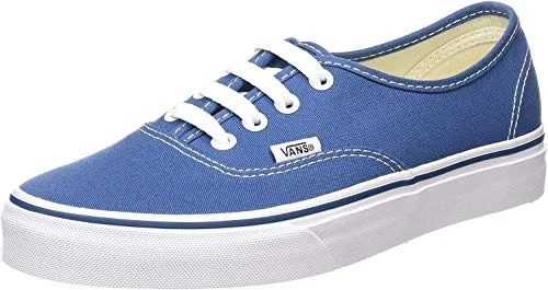 Athletic shoes with cool styles-Vans AUTHENTIC Unisex-Erwachsene Sneakers, Unisex-Erwachsene Sneakers, Blau (Navy), EU 35