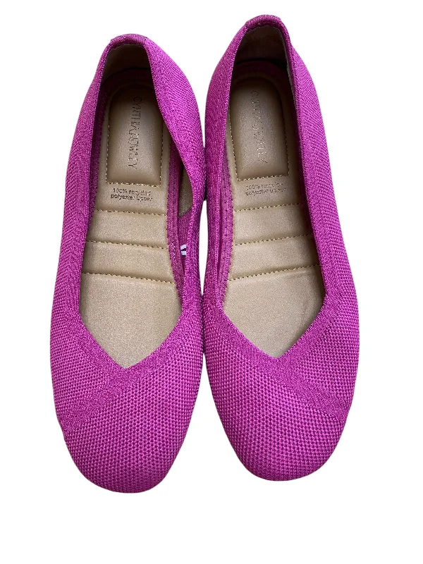 flats with rooftop access-Shoes Flats By Cynthia Rowley In Pink, Size: 7