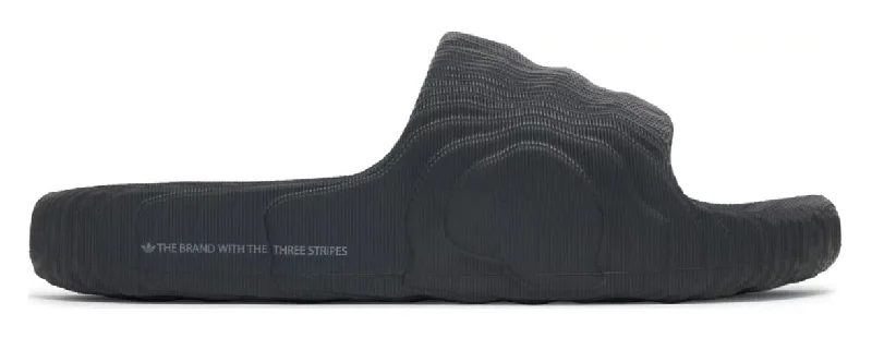 Lightweight suede mules-Adidas Adilette 22 Slides Black