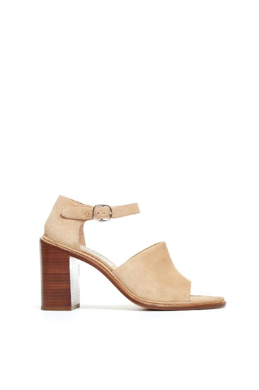 High heels opera elegance -Beau Heel in Beige Suede