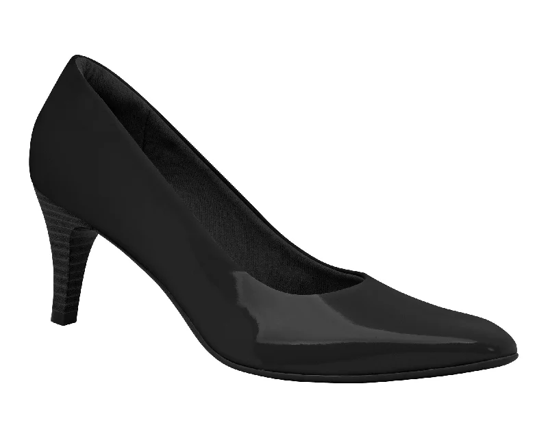 High heels kefir smooth -Piccadilly Ref: 745035 Business Stilettos Shoe Mid Heel in Patented Black