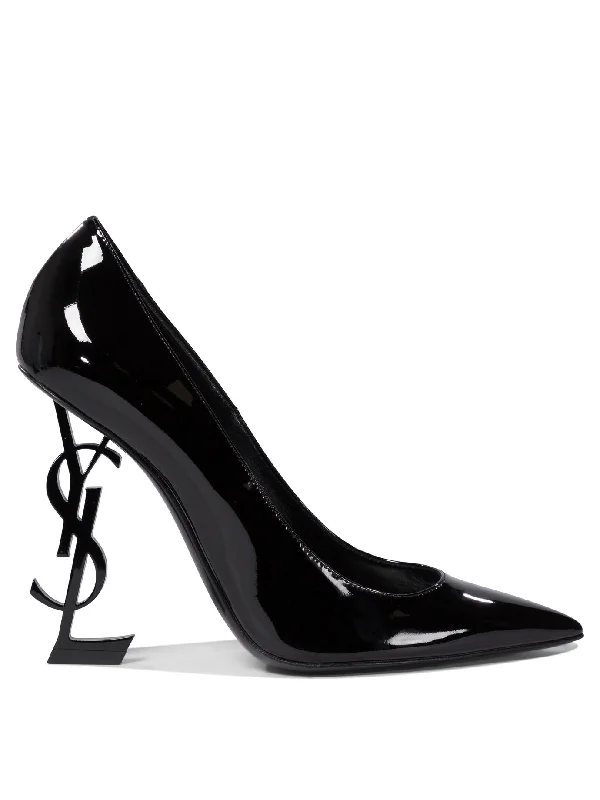 High heels minimalist design -SAINT LAURENT Elegant Patent Pump for Women