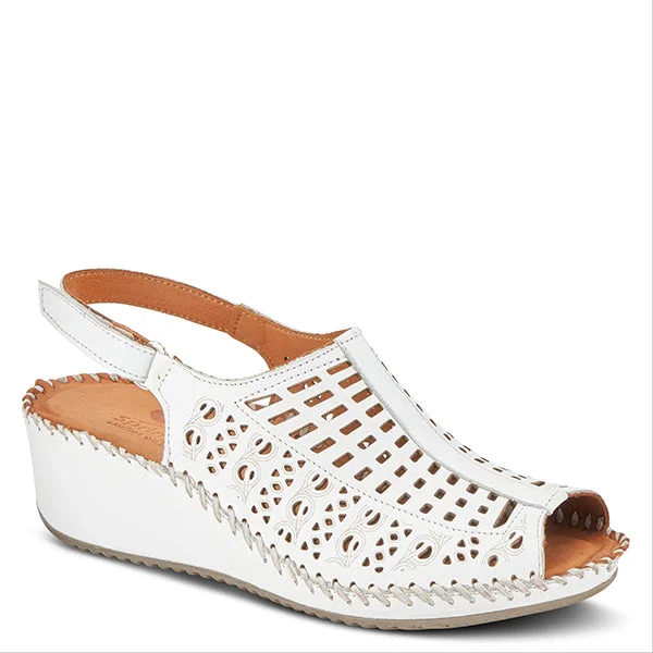 Sandals for summer parties-Spring Step Women's Bohemianish - White