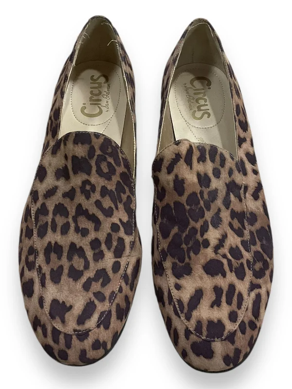 flats near coworking hubs-Shoes Flats By Sam Edelman In Animal Print, Size: 10