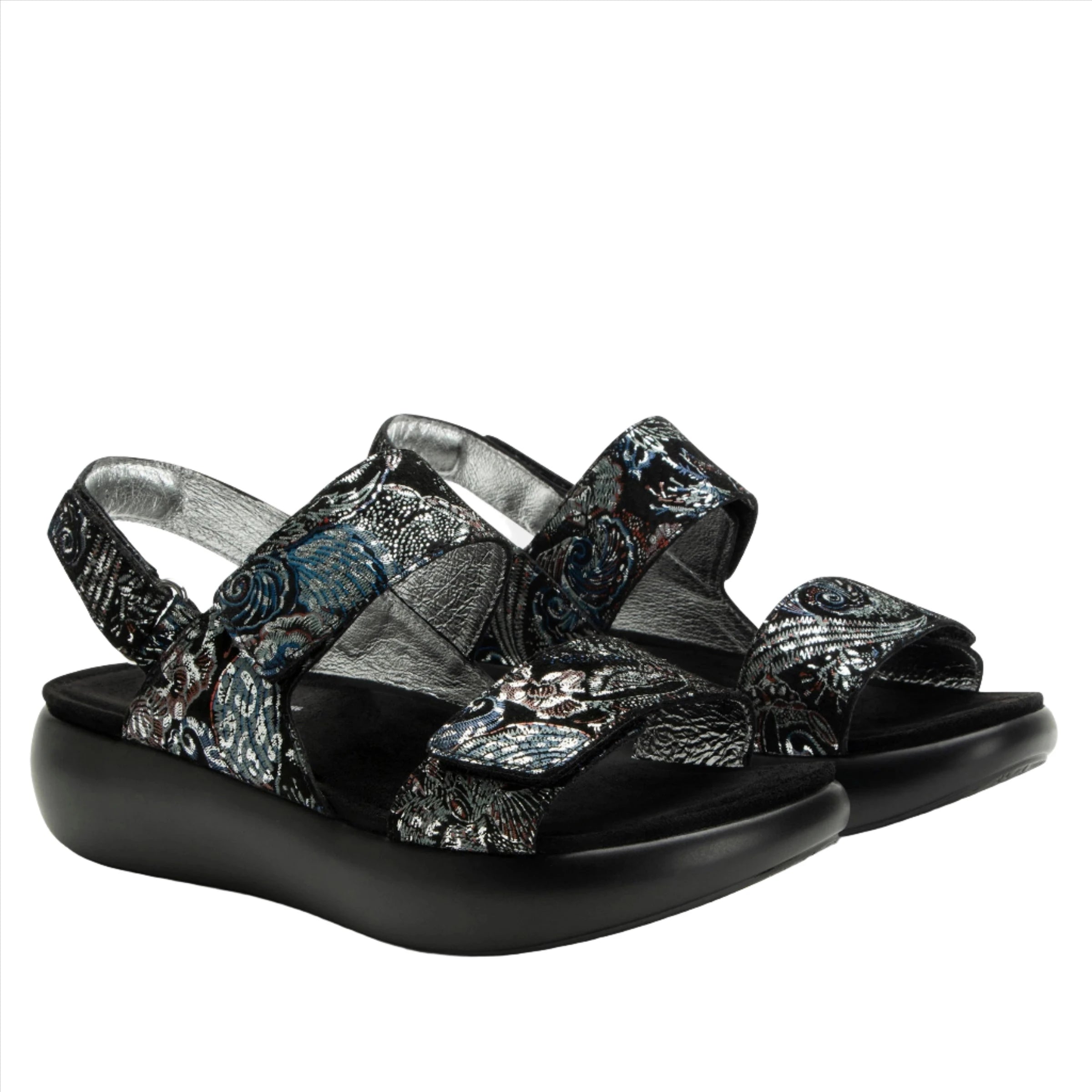 Sandals for casual looks-Alegria Women's Bailee Sandals - Silver Hour