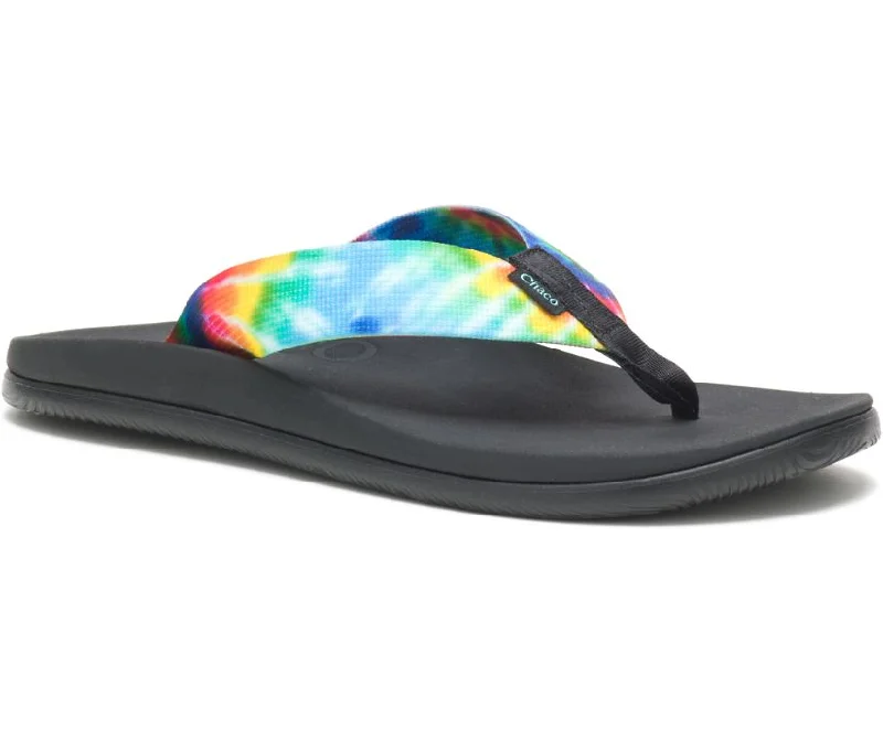 Sandals for beach vibes-Chaco Women's Chillos Flip Tie Dye