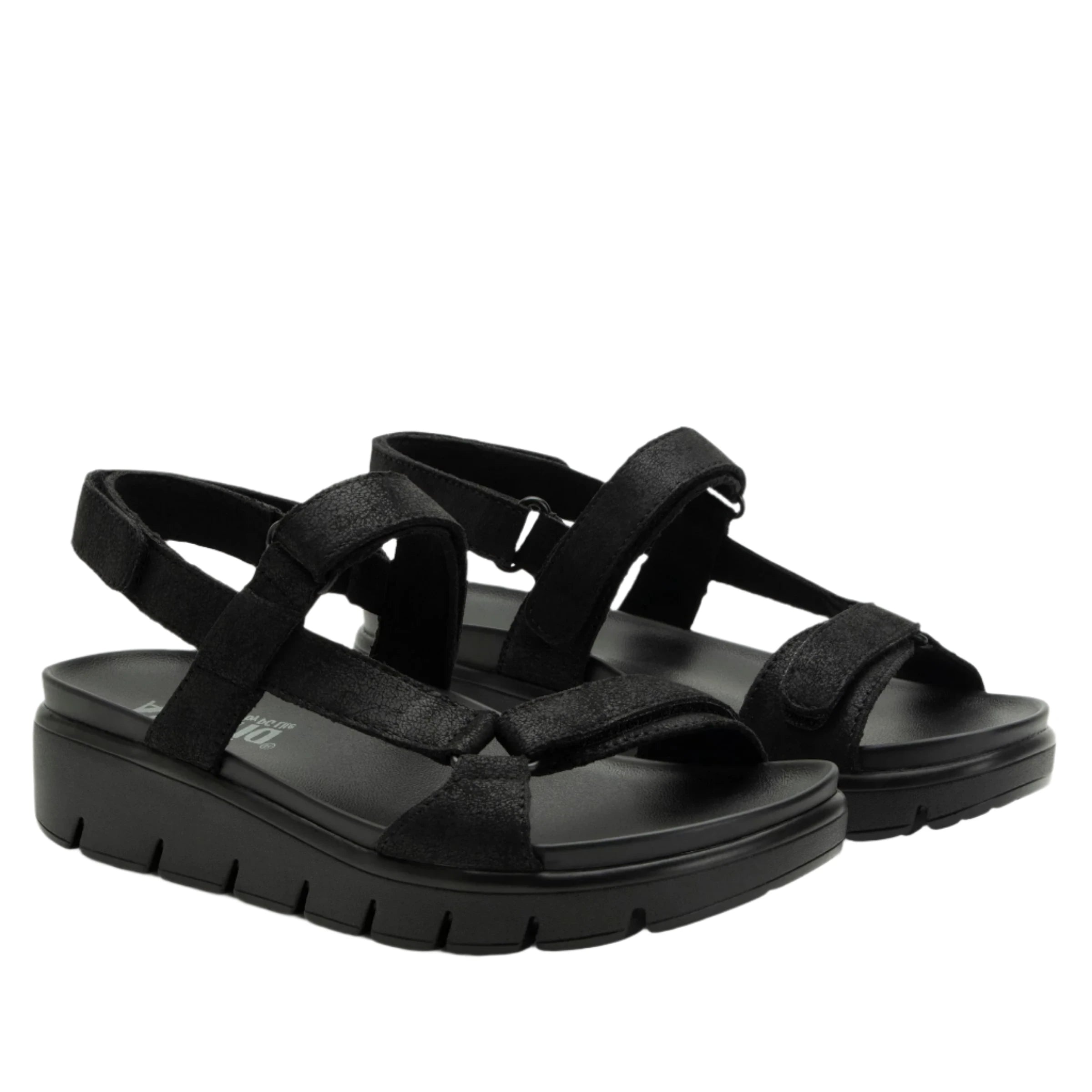 Sandals with cushioned vibes-Alegria Women's Henna They Call Me Mellow Sandals - Black