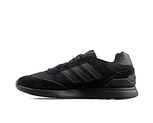 Athletic shoes with plush cushioning-adidas Herren Run 80S Sneakers, Cblack/Cblack/Carbon, 40 2/3 EU