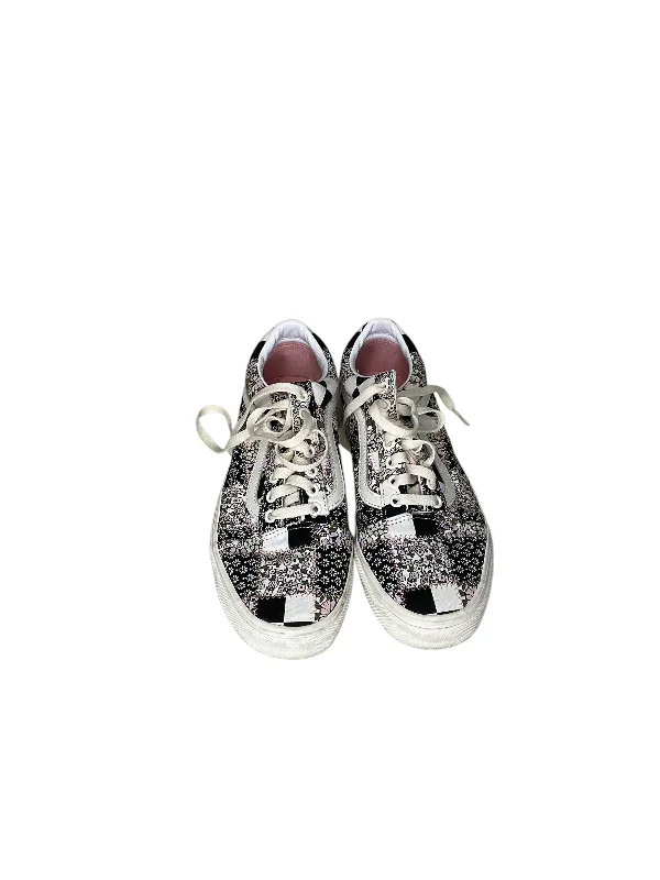 Athletic shoes for young runs-Shoes Sneakers By Vans In Floral Print, Size: 9.5