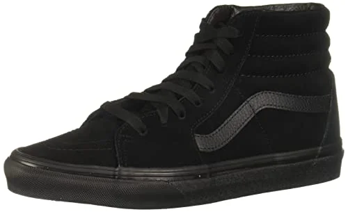 Athletic shoes for sprint drills-Vans Unisex Ua Sk8-hi High-Top Sneakers, Schwarz (Black/Black/Bla), 35 EU