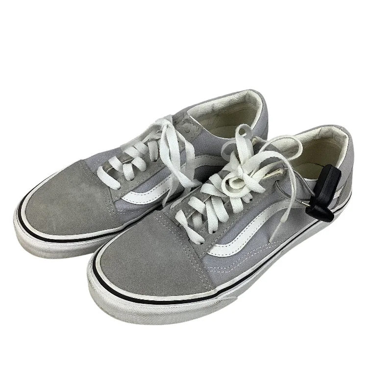 Athletic shoes for rocky journeys-Shoes Sneakers By Vans In Grey, Size: 7