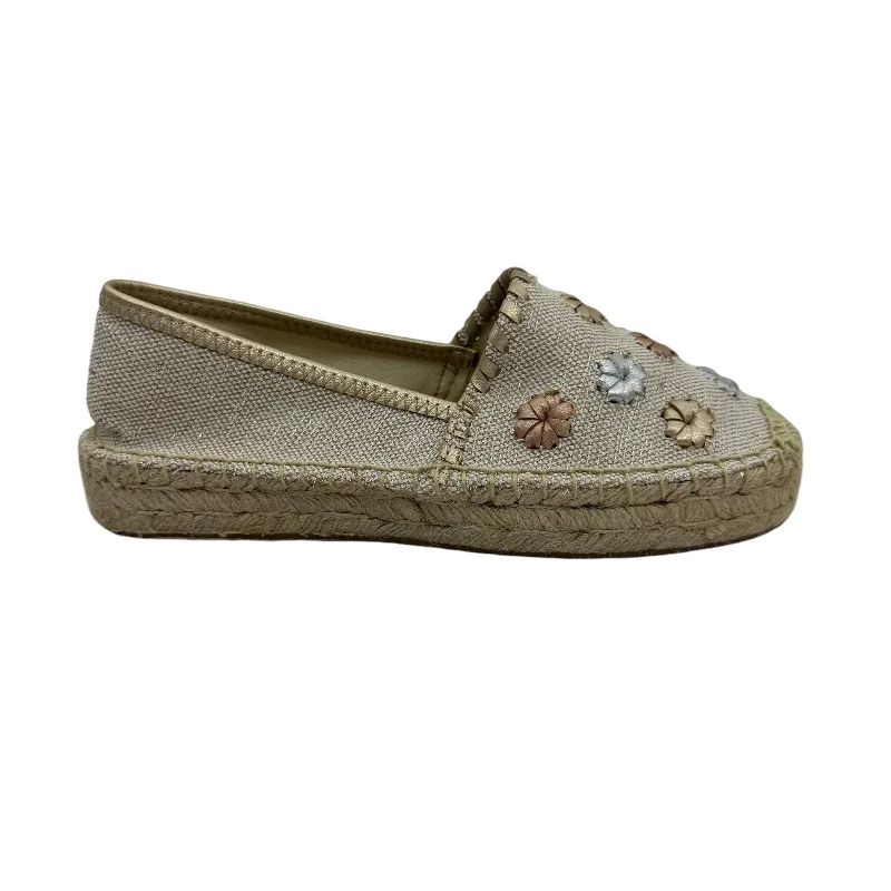 cozy flats for creatives-Shoes Flats By Jack Rogers In Tan, Size:6.5