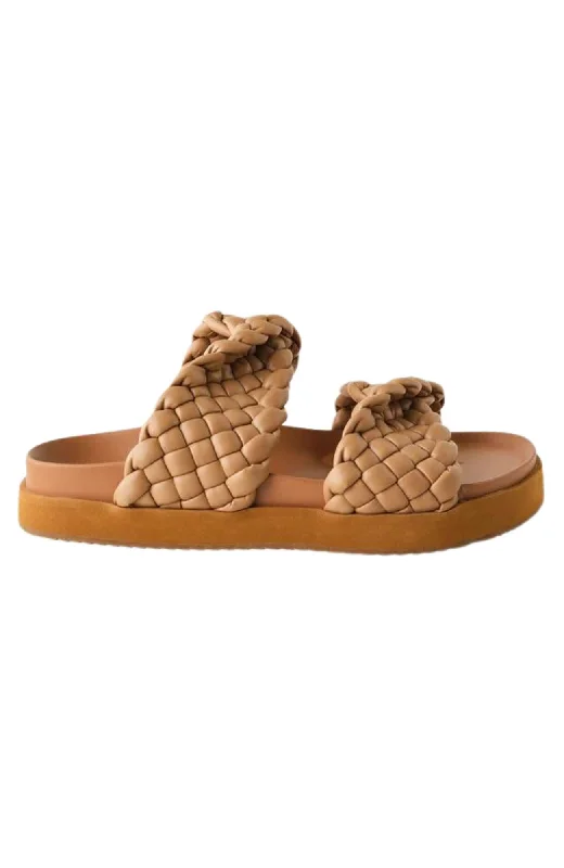 Indoor shearling mules-Mim Slide Light Tan