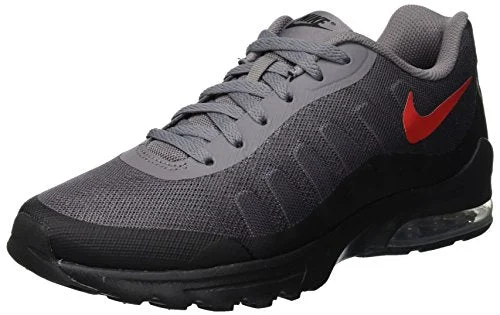 Athletic shoes for rugged trails-Nike Herren Air Max Invigor Print Sneakers, Mehrfarbig (Gunsmoke/University Red/Black 001)