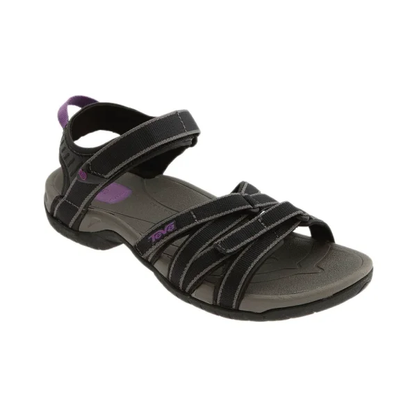 Sandals with soft flair-Teva Women's Tirra Sandal - Black/Grey