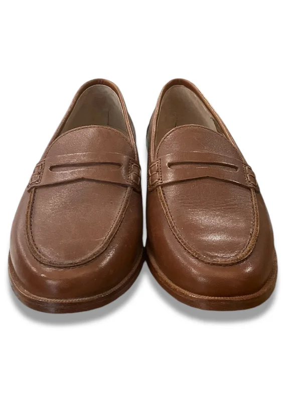 flats with luxury kitchens-Shoes Flats By J. Crew In Brown, Size: 6