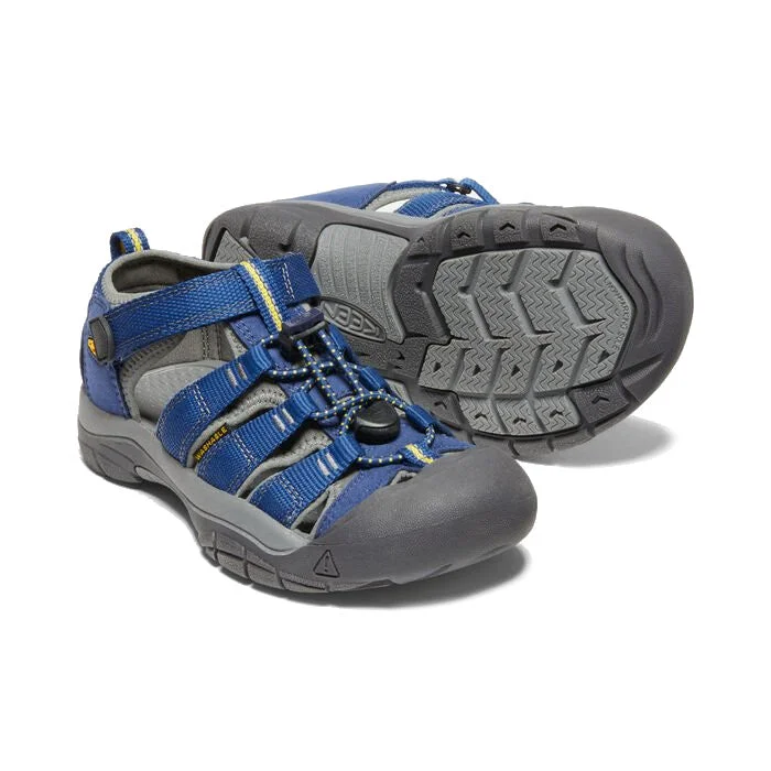 Sandals with quick-dry sole-Keen Youth Newport H2 Sandals - Blue Depths/Gargoyle