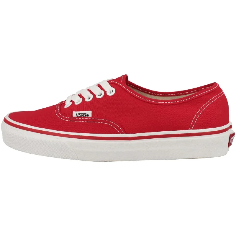 Athletic shoes with stylish patterns-Vans AUTHENTIC, Unisex-Erwachsene Sneakers, Rot (Red), 36 EU