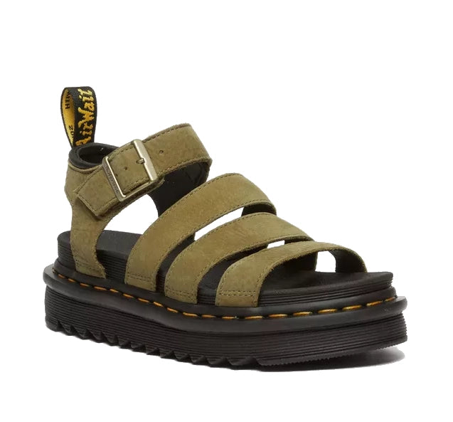 Sandals for beach style-Dr. Martens Women's Blaire Sandals - Muted Olive