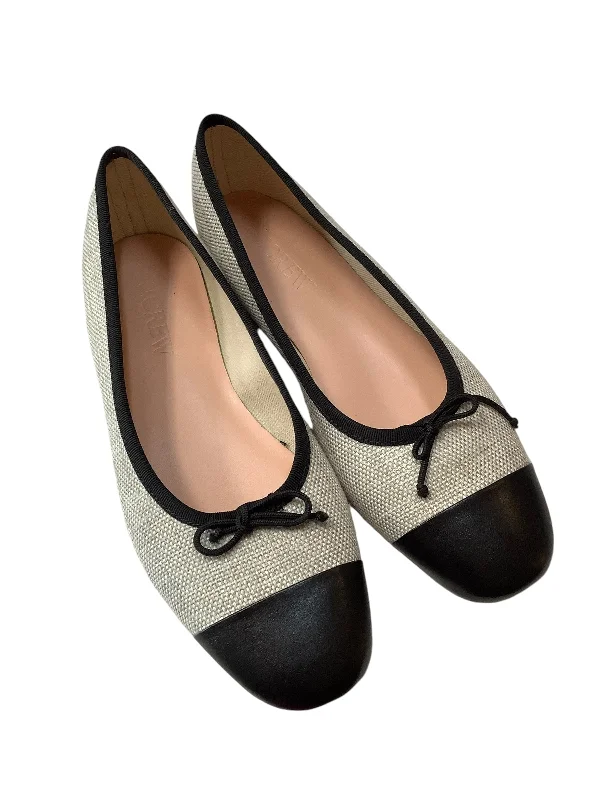 cozy flats for singles-Shoes Flats By J. Crew In Tan, Size: 10