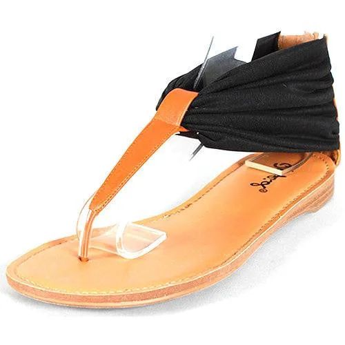 Sandals for summer comfort-Flat Sandals - $10.25/pair