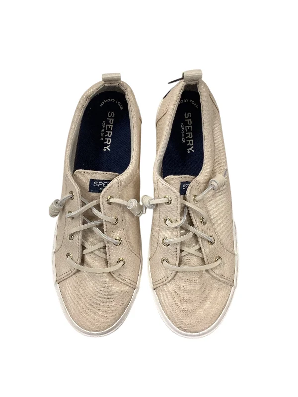 Athletic shoes for long hikes-Shoes Sneakers By Sperry In Beige, Size: 9