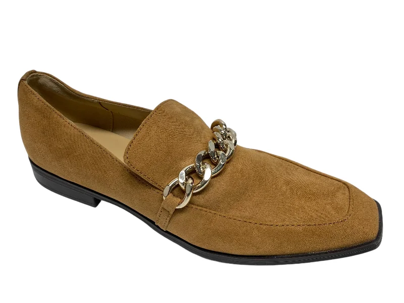 flats with luxury vibes-Shoes Flats By Nine West In Brown, Size: 10