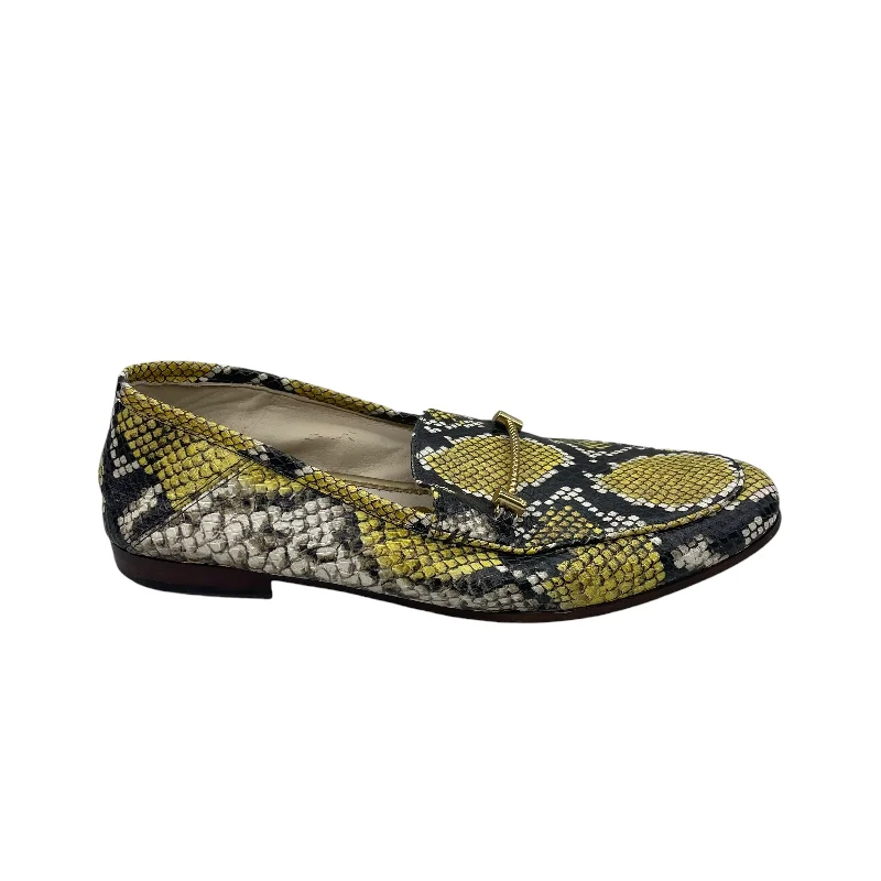 flats with open kitchen-Shoes Flats By Sam Edelman In Snakeskin Print, Size:8.5