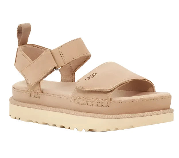 Sandals with cushioned design-UGG® Women's Goldenstar Sandal - Driftwood