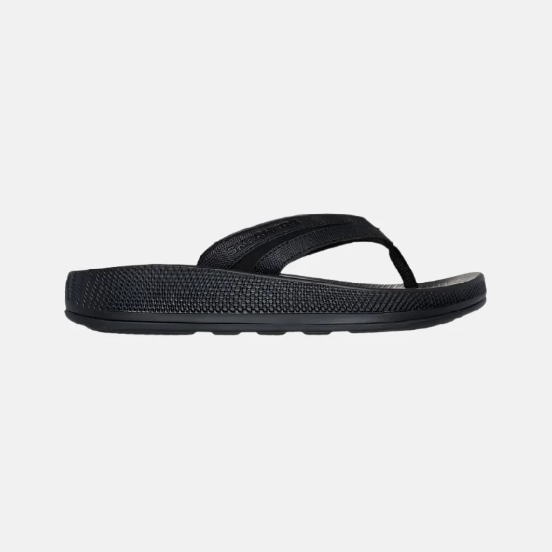 Breathable cotton mules-Skechers Hyper Slide Women's Slide -Black