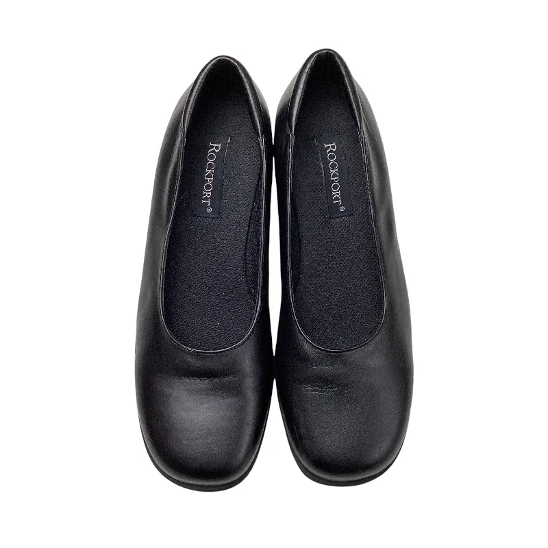 best flats for support-Shoes Flats By Rockport In Black, Size: 7.5