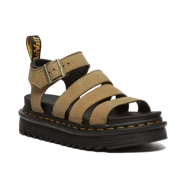 Sandals with subtle comfort-Dr. Martens Women's Blaire Sandals - Savannah Tan