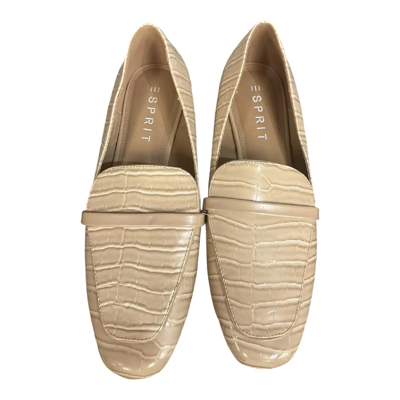 flats with pet areas-Shoes Flats By Esprit In Cream, Size: 8.5