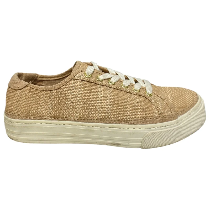 Athletic shoes with chic padding-Shoes Sneakers By Magellan In Tan, Size: 7.5