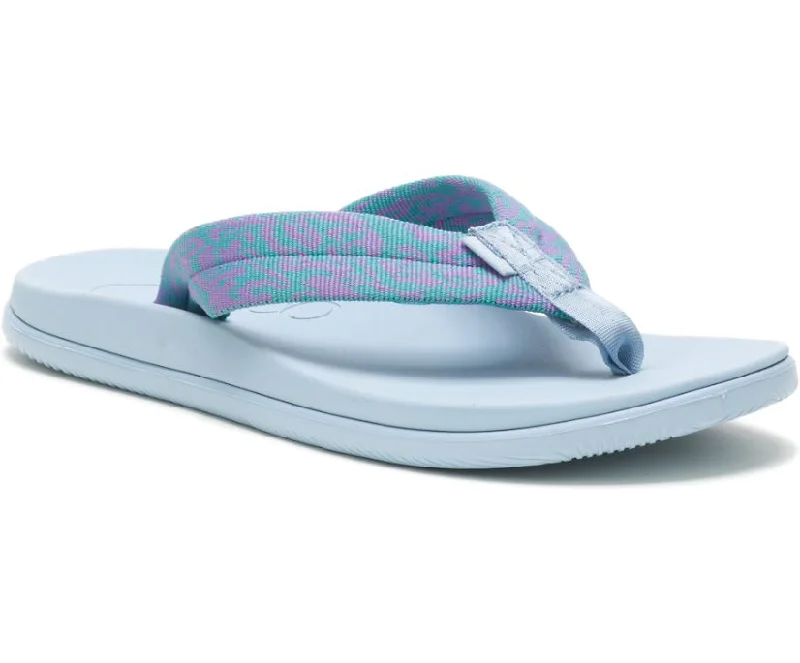 Sandals for casual ease-Chaco Women's Chillos Flip Tube Breeze Teal