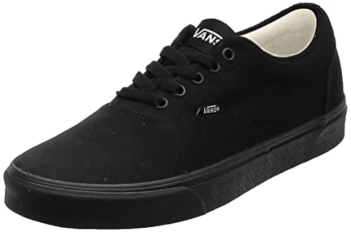 Athletic shoes for fitness fans-Vans U AUTHENTIC BLACK/BLACK, Unisex-Erwachsene Sneakers, Schwarz (Black/Black / BKA), 43 EU (9 Erwachsene UK)