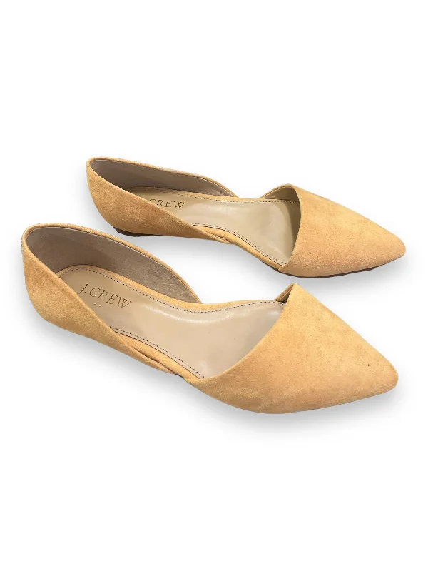 budget flats in city-Shoes Flats By J. Crew In Yellow, Size: 6