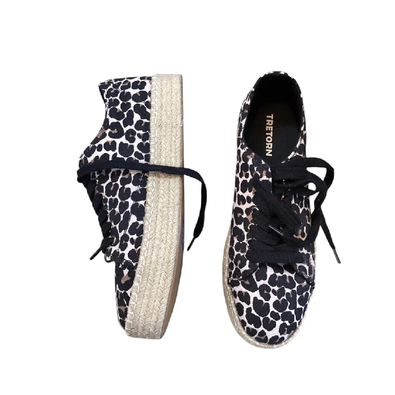 Athletic shoes for gym fans-Shoes Sneakers By Clothes Mentor In Animal Print, Size: 9