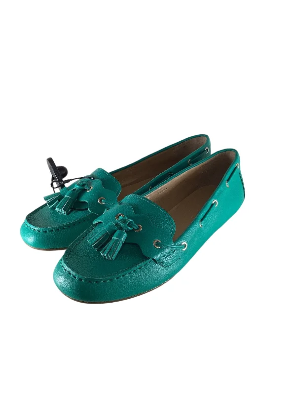 cozy flats for families-Shoes Flats By Talbots In Teal, Size: 8