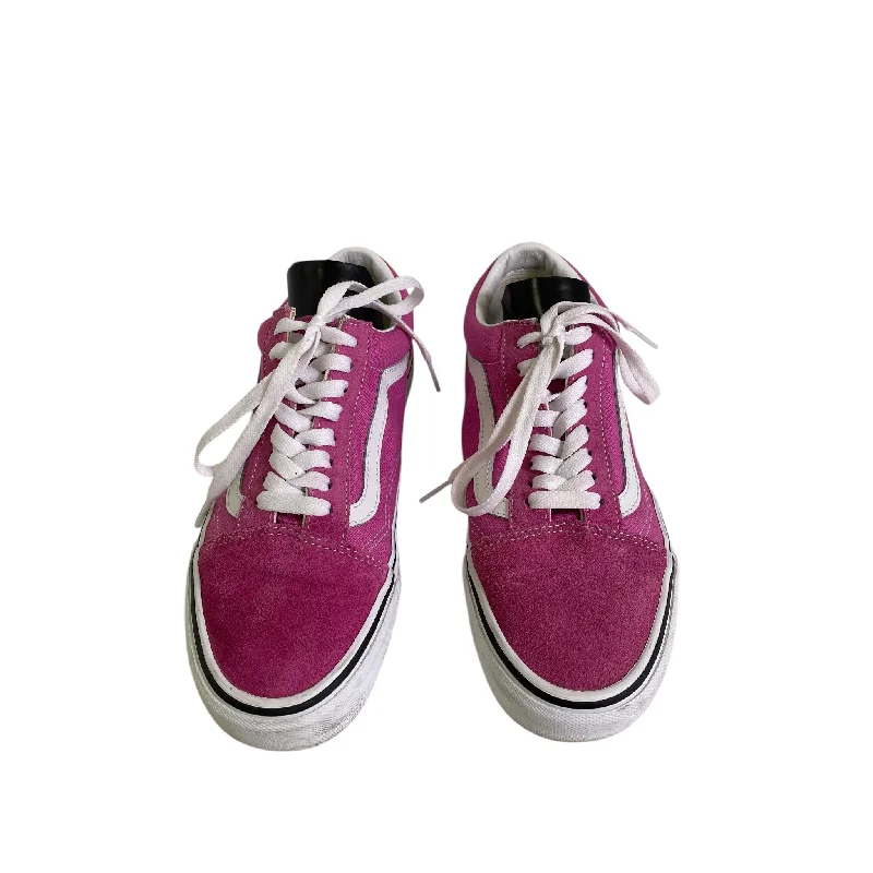 affordable flats near hills-Shoes Flats By Vans In Pink, Size:7