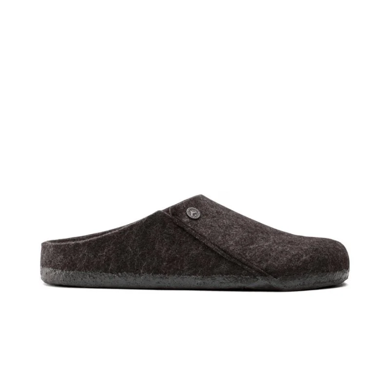 Fuzzy deer slippers-Birkenstock Zermatt Shearling - Mocha