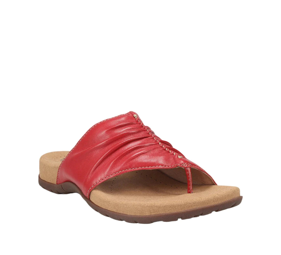 Sandals with padded sole-Taos Women's Gift 2 Sandal - Red