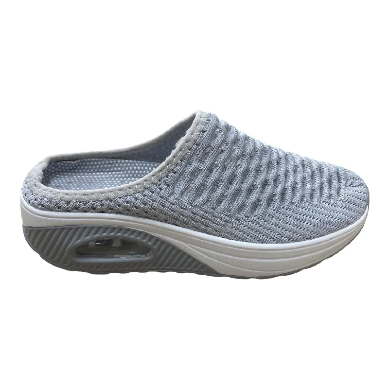 stylish flats for men-Shoes Flats By Varskarc In Grey, Size: 5