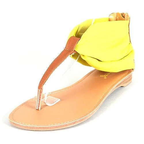 Sandals with flexible fit-Flat Sandals - $10.25/pair